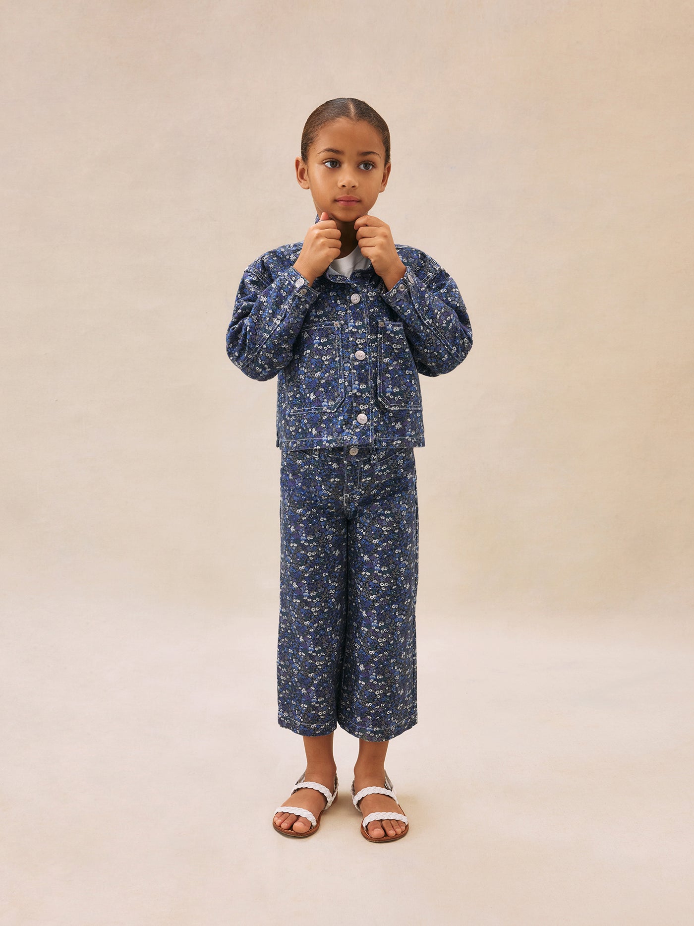 Look fille été 2025 Ensemble en denim