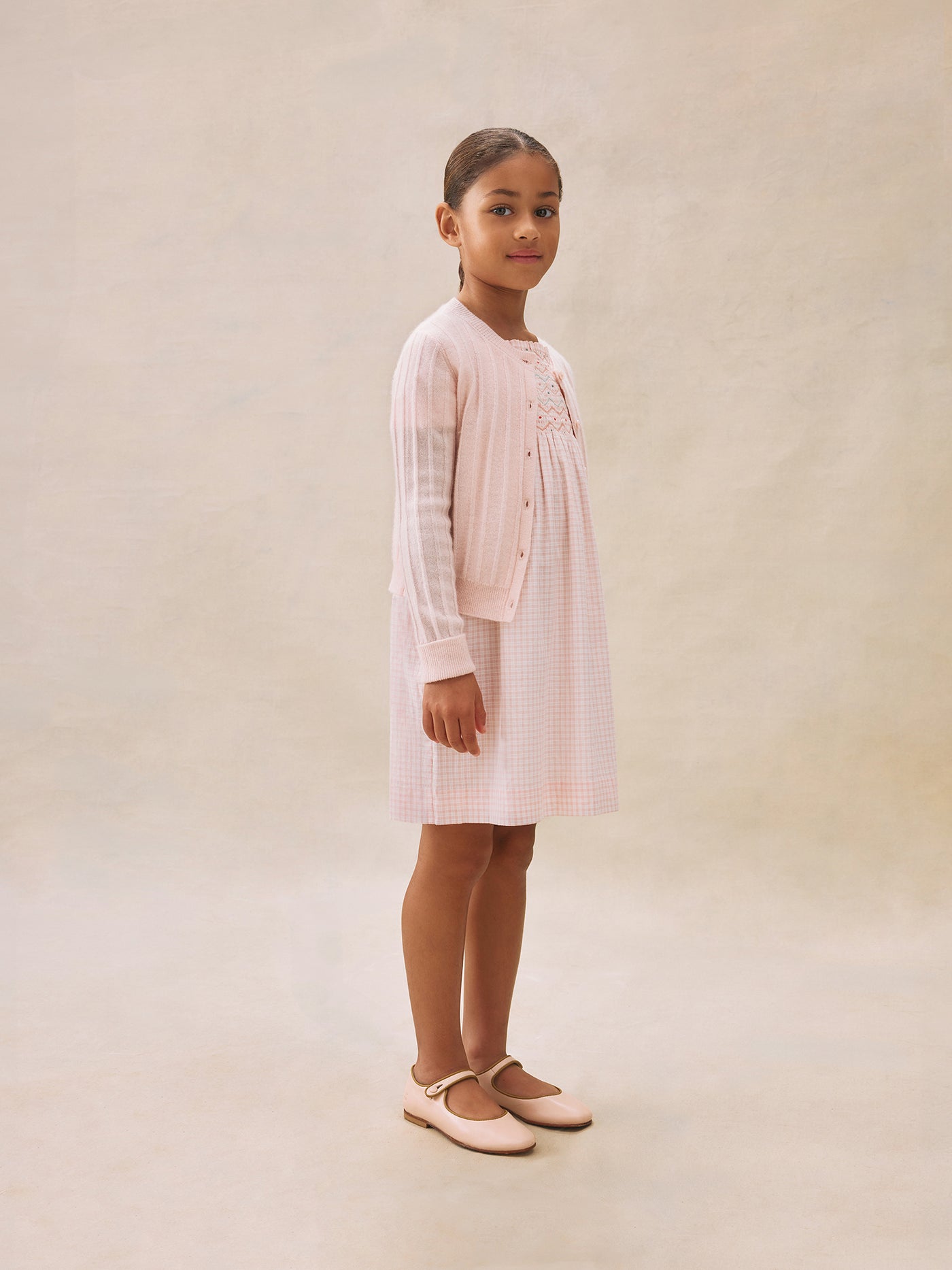 Look fille été 2025 Robe rosE
