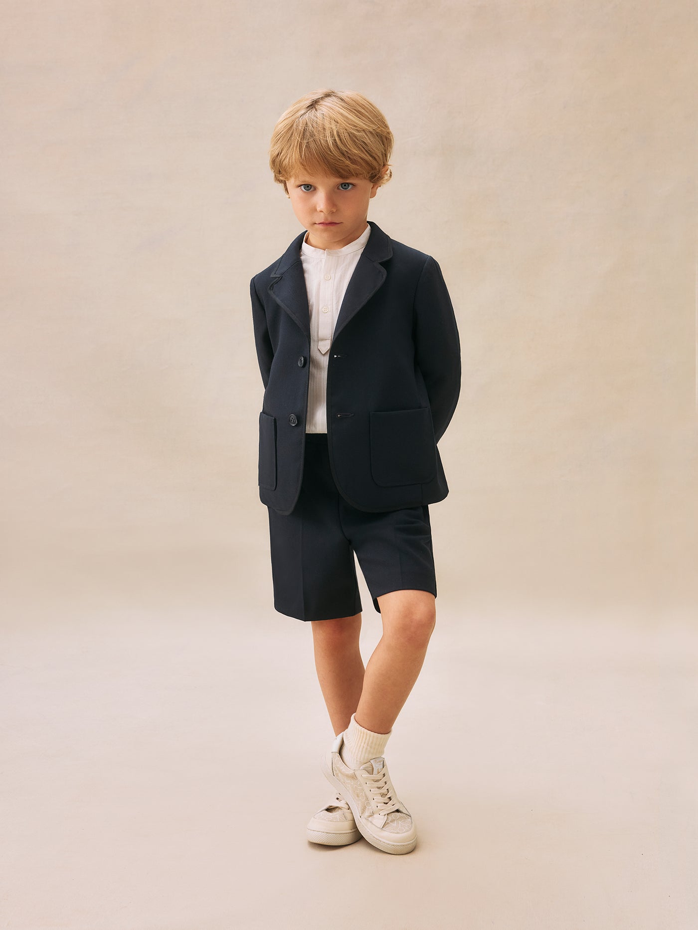 Look garçon été 2025 Costume noir