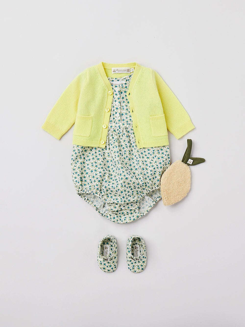LOOK NAISSANCE ETE 2023 CARDIGAN JAUNE