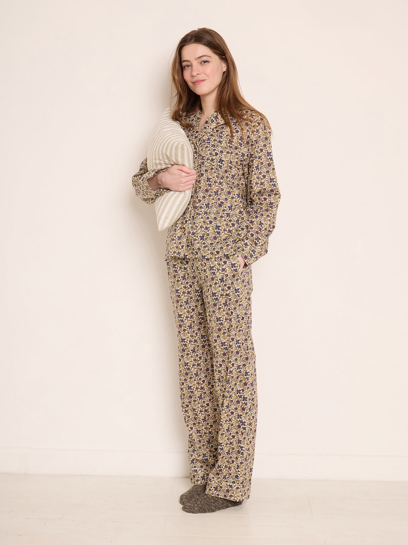 Look femme hiver 2023 pyjama liberty