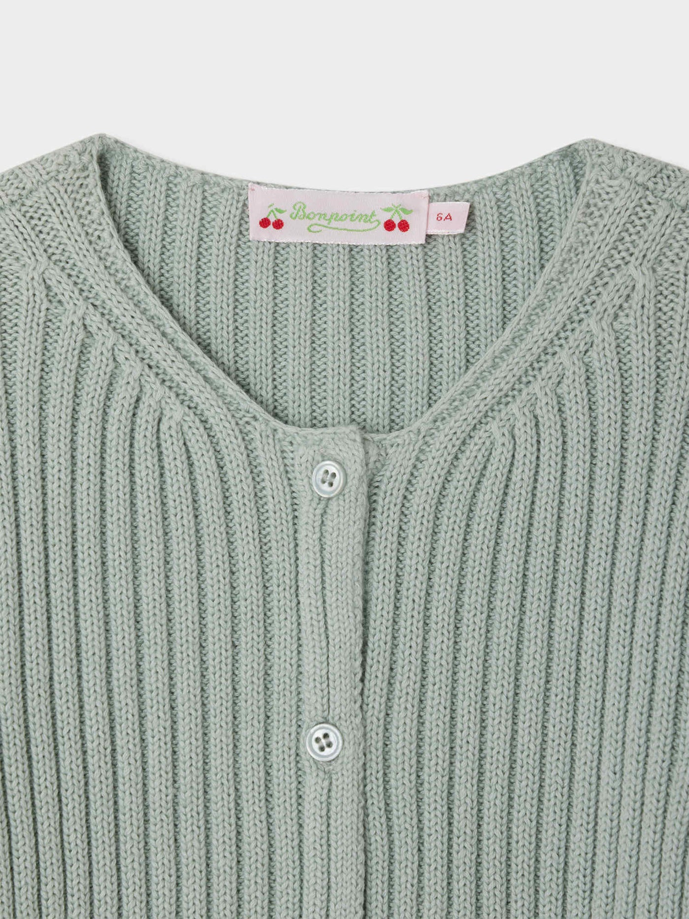 Cardigan en côtes plates Brésil