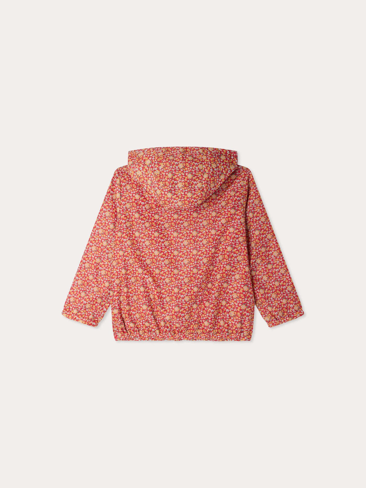 Coupe-vent à capuche en tissu Liberty Eglantine
