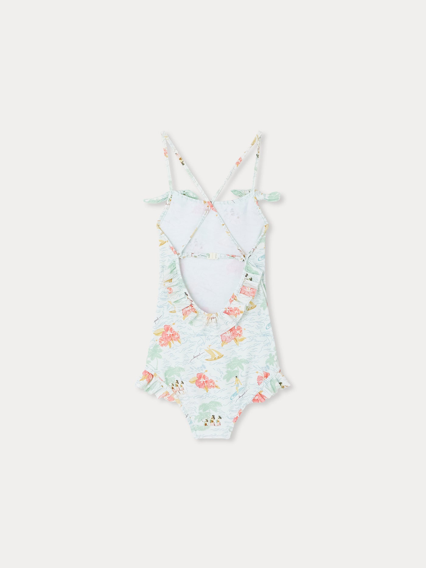 Maillot de bain une-pièce imprimé Abbie