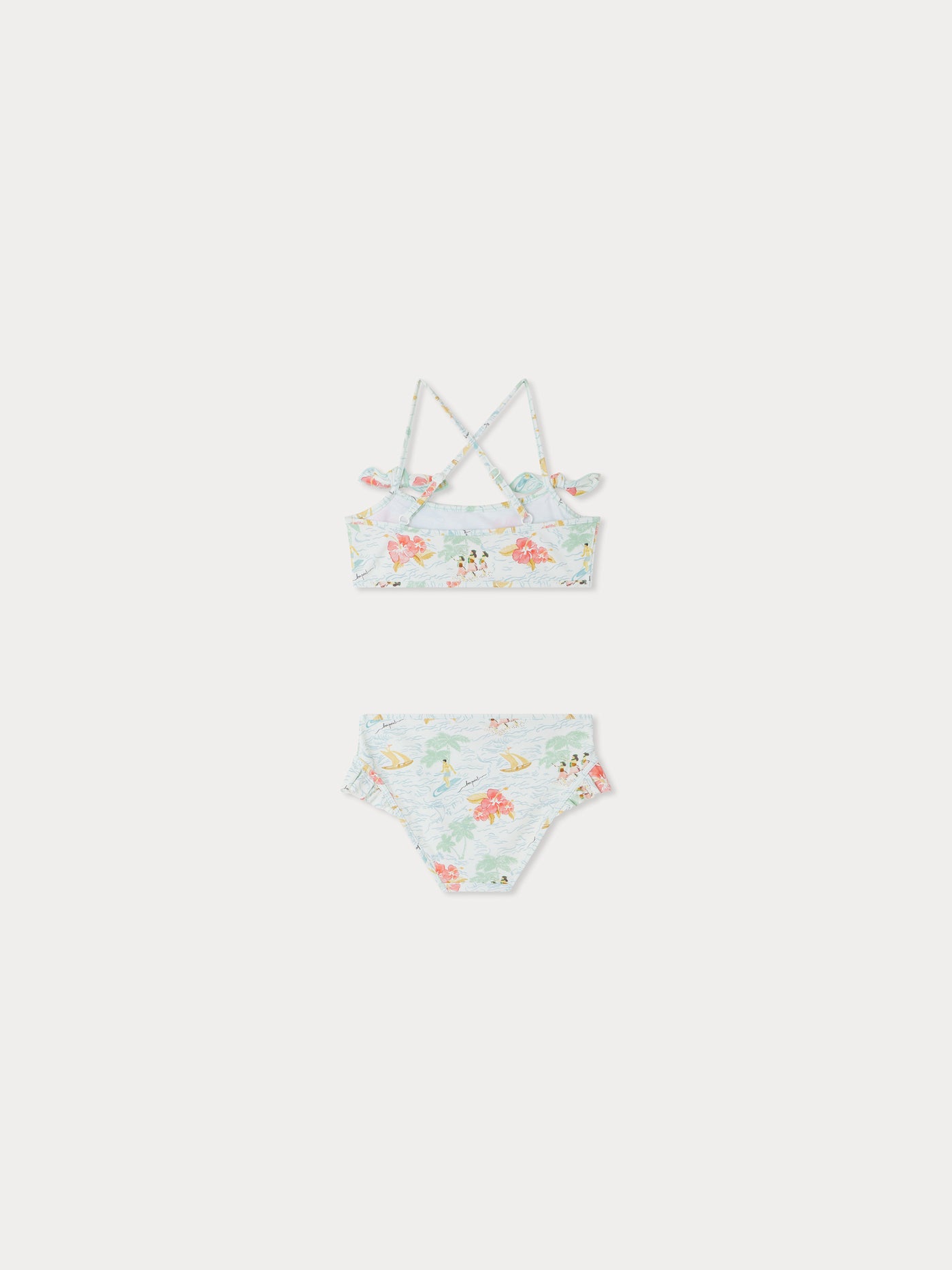 Maillot de bain  deux-pièces à motifs Abigael