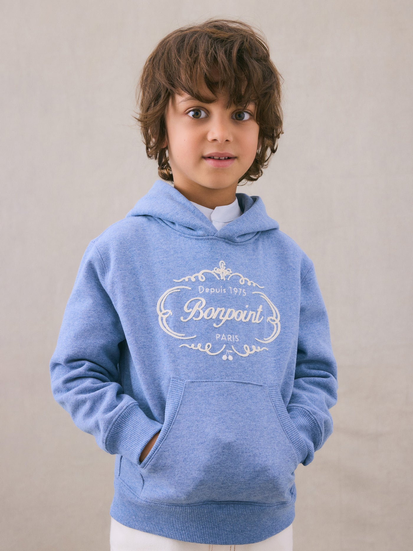 Sweatshirt Barack bleu mer