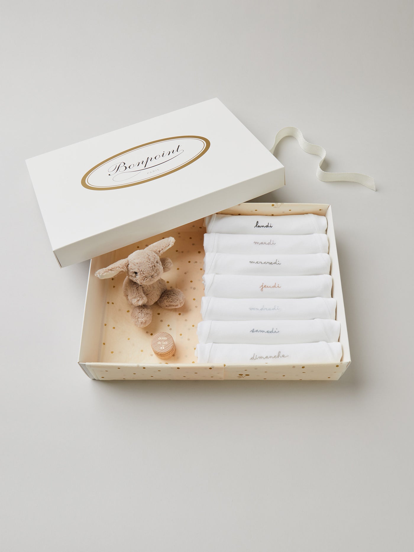 Coffret semainier de bodies mixte