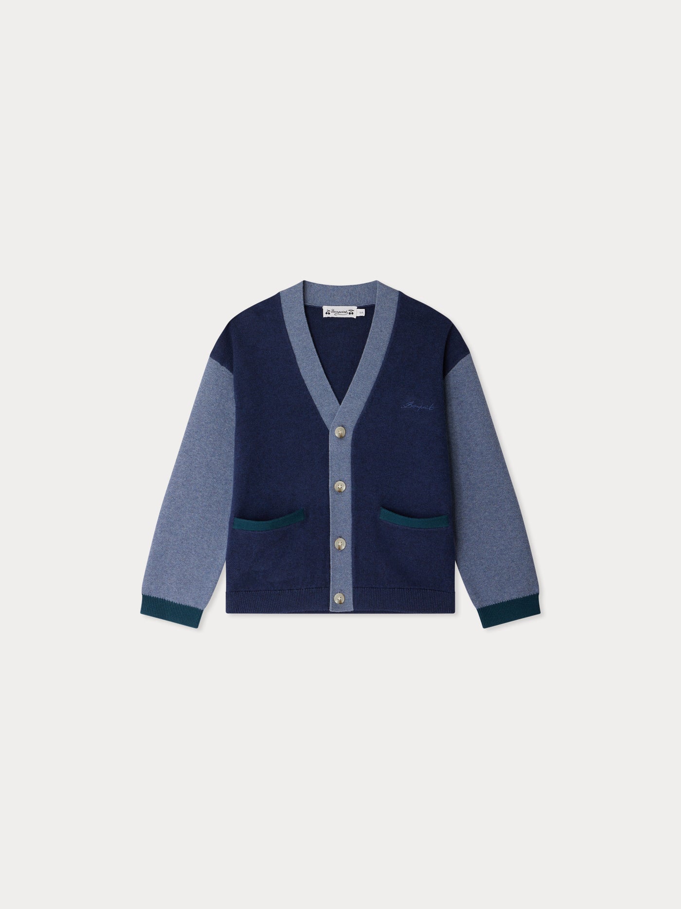 Cardigan Edouard color block