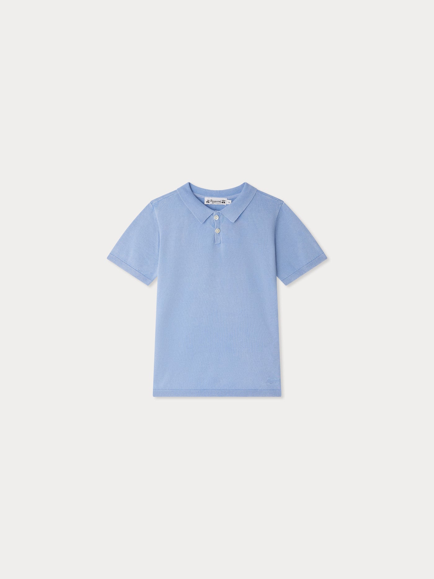 Polo Fernando brodé bleu