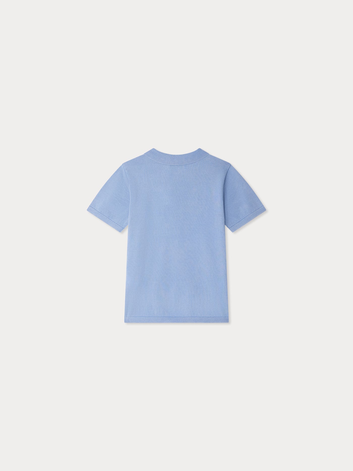 Polo Fernando brodé bleu