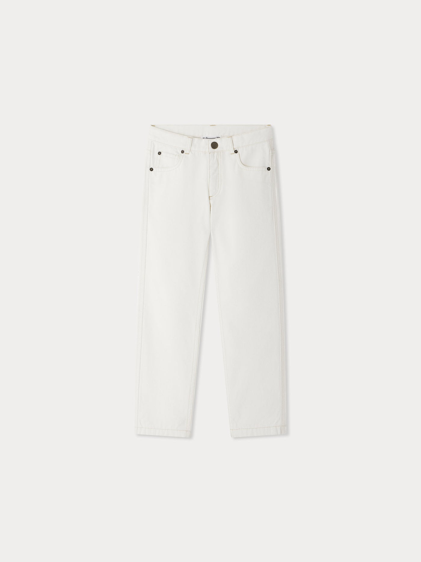 Pantalon Dewey droit blanc