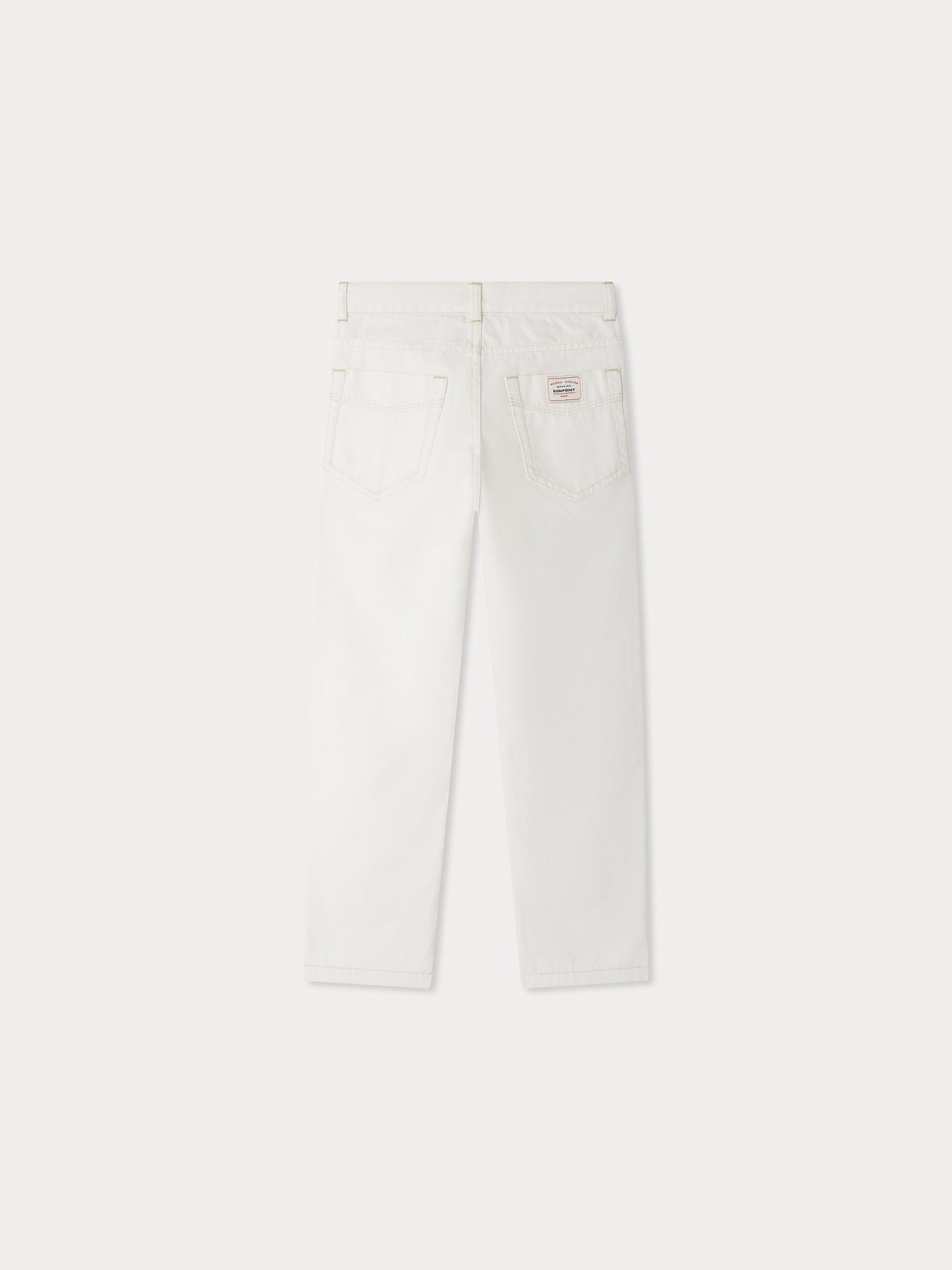 Pantalon Dewey droit blanc