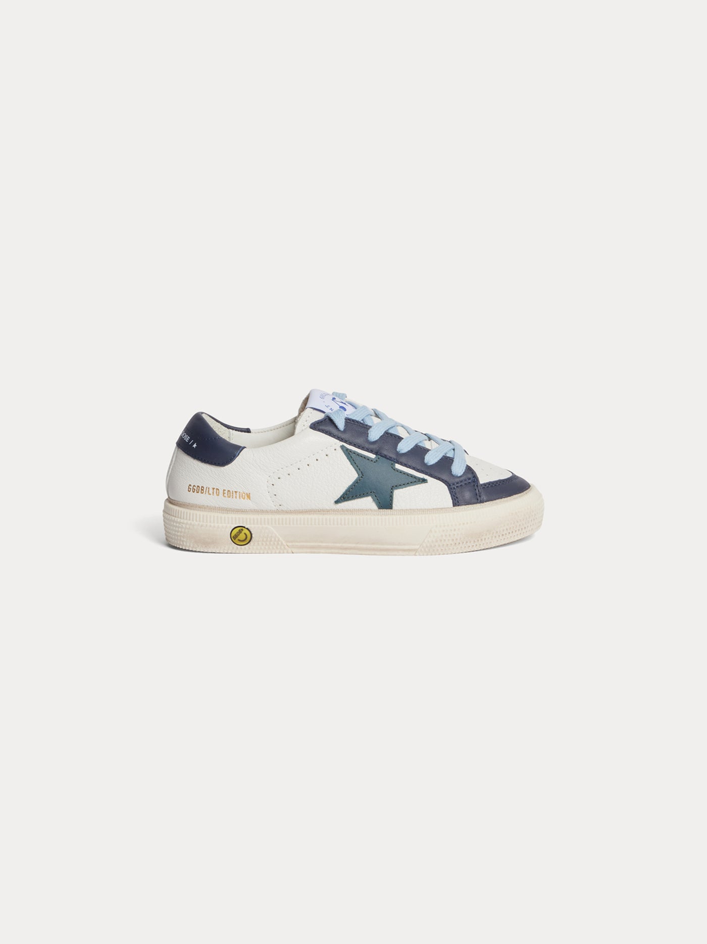 Bonpoint x Golden Goose baskets May bleues pour enfants