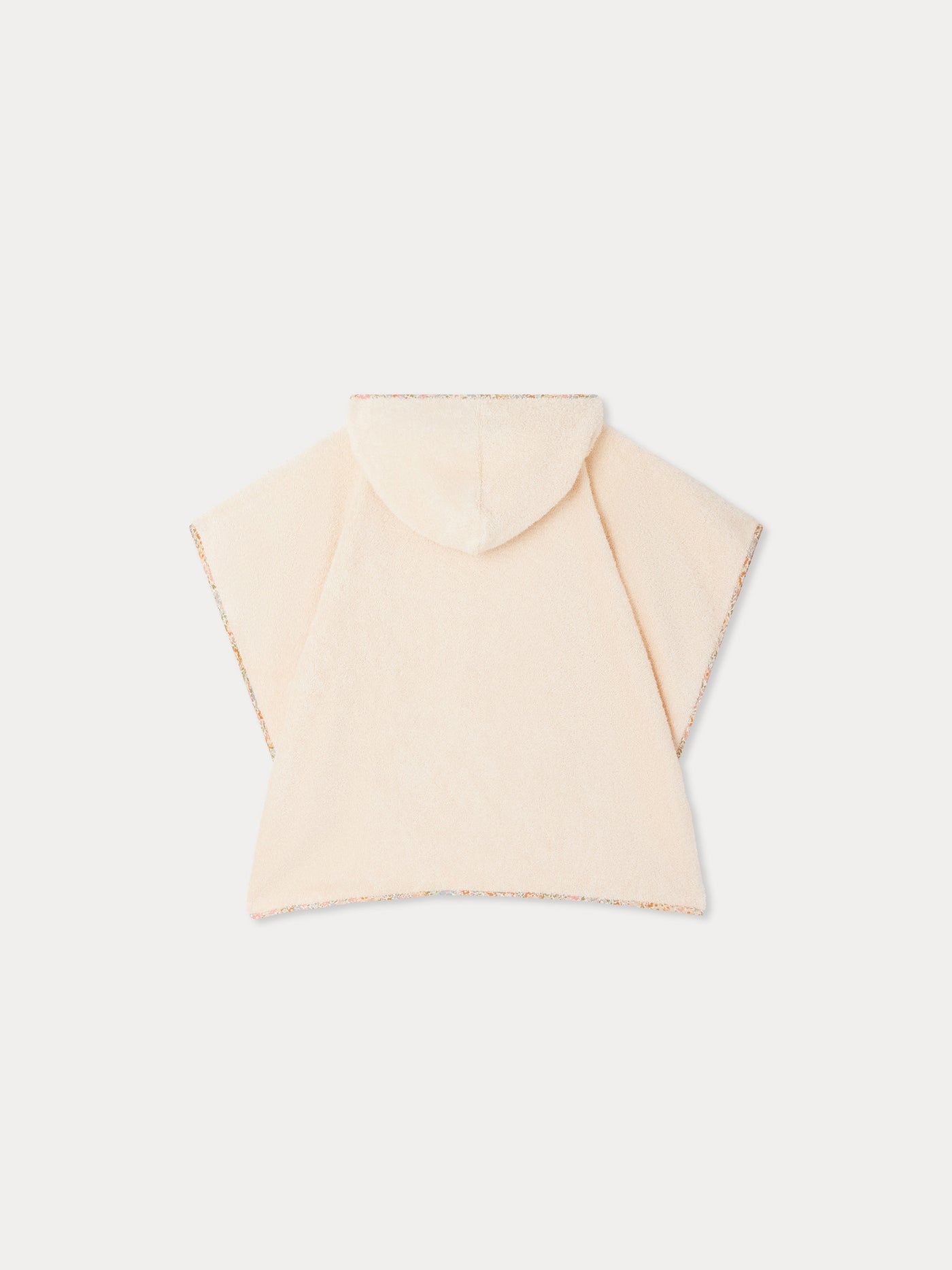 Poncho de bain Eneri à biais en tissu Liberty