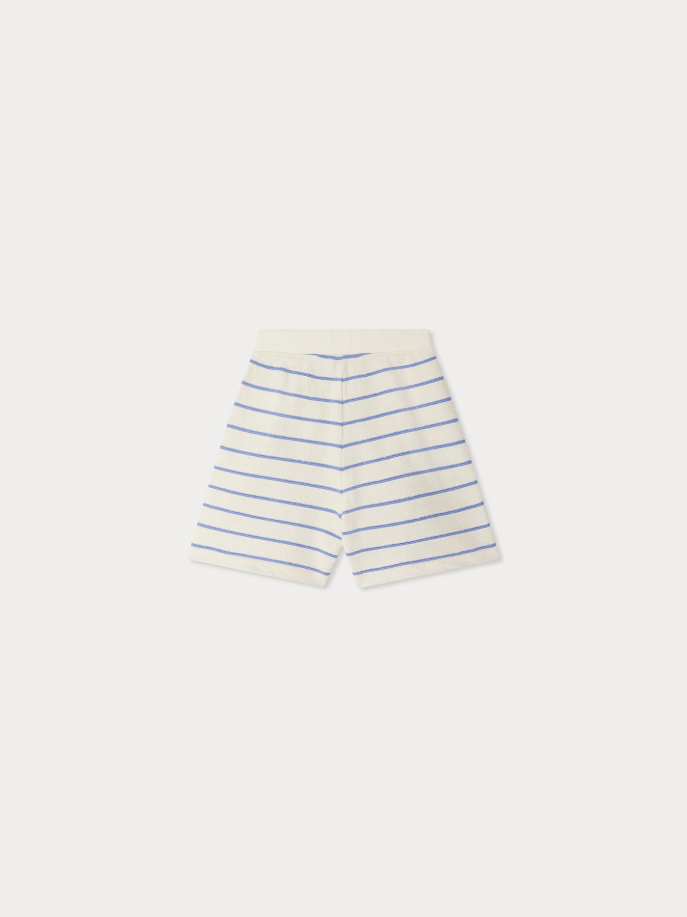 Short Cornelia rayé en molleton