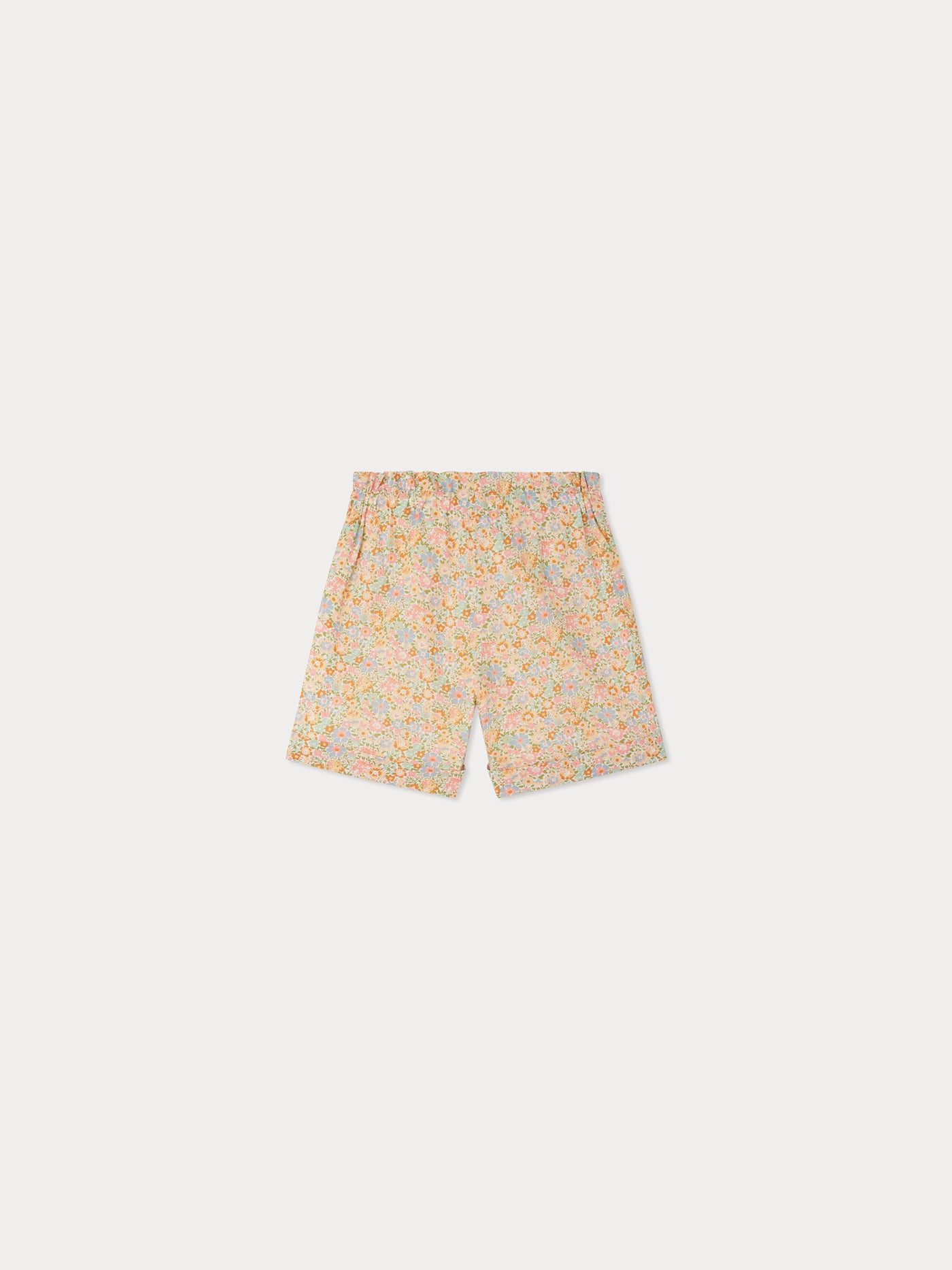 Short Elmie ceinturé en tissu Liberty