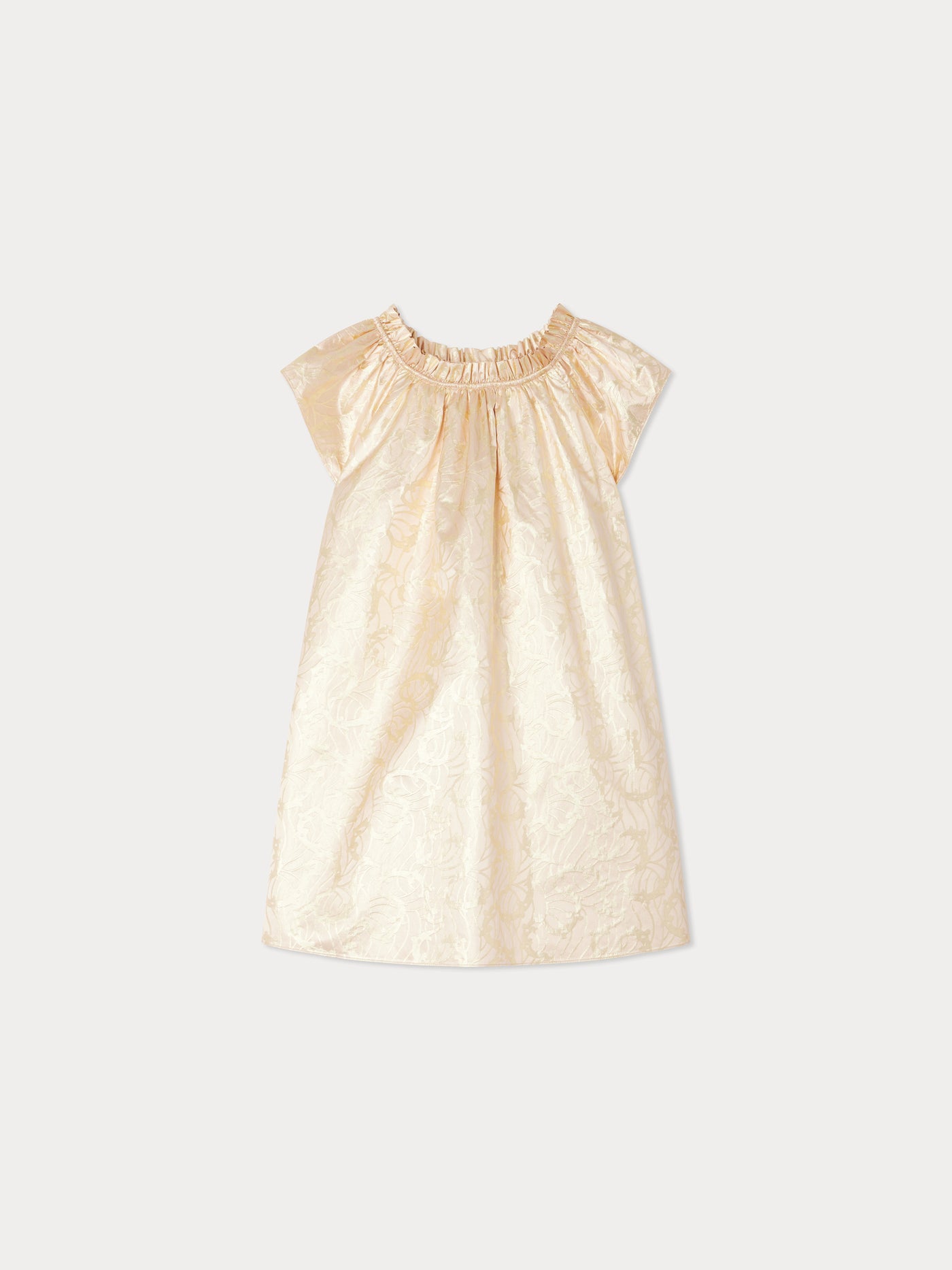 Robe Charlotte en soie brillante