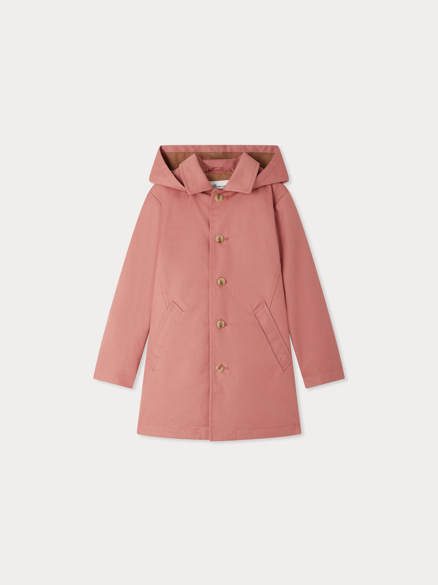 Manteau Enola à capuche amovible