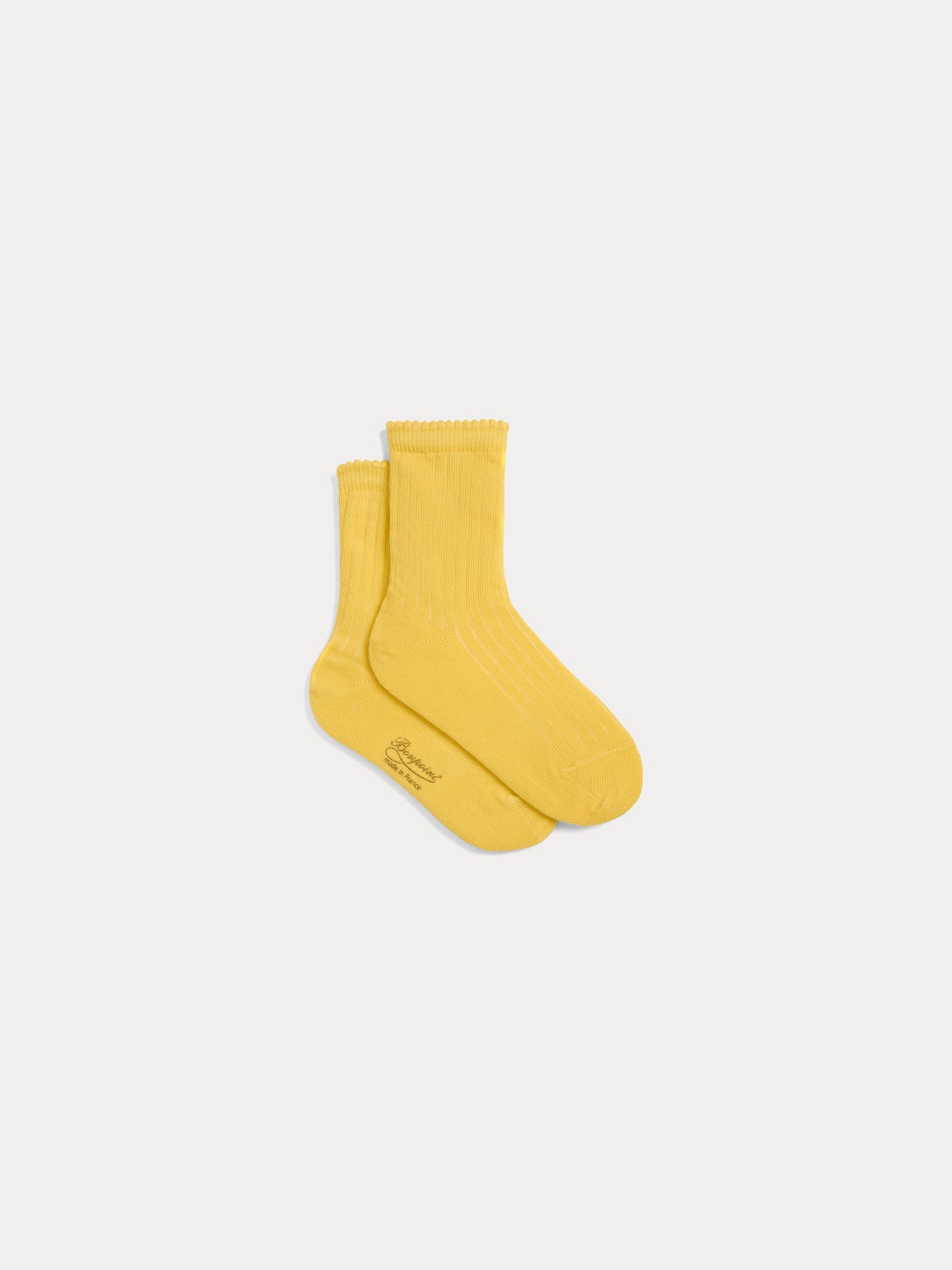 Chaussettes Elvire jaunes