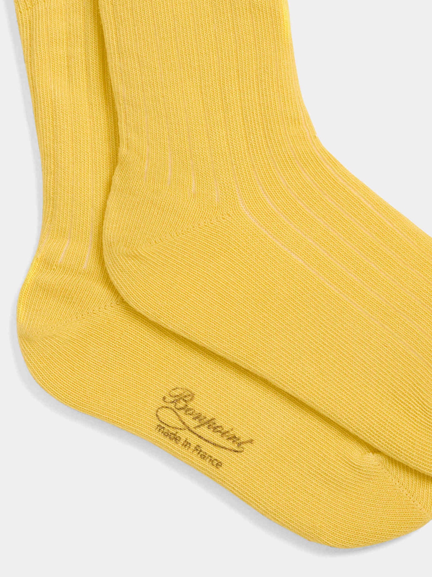 Chaussettes Elvire jaunes