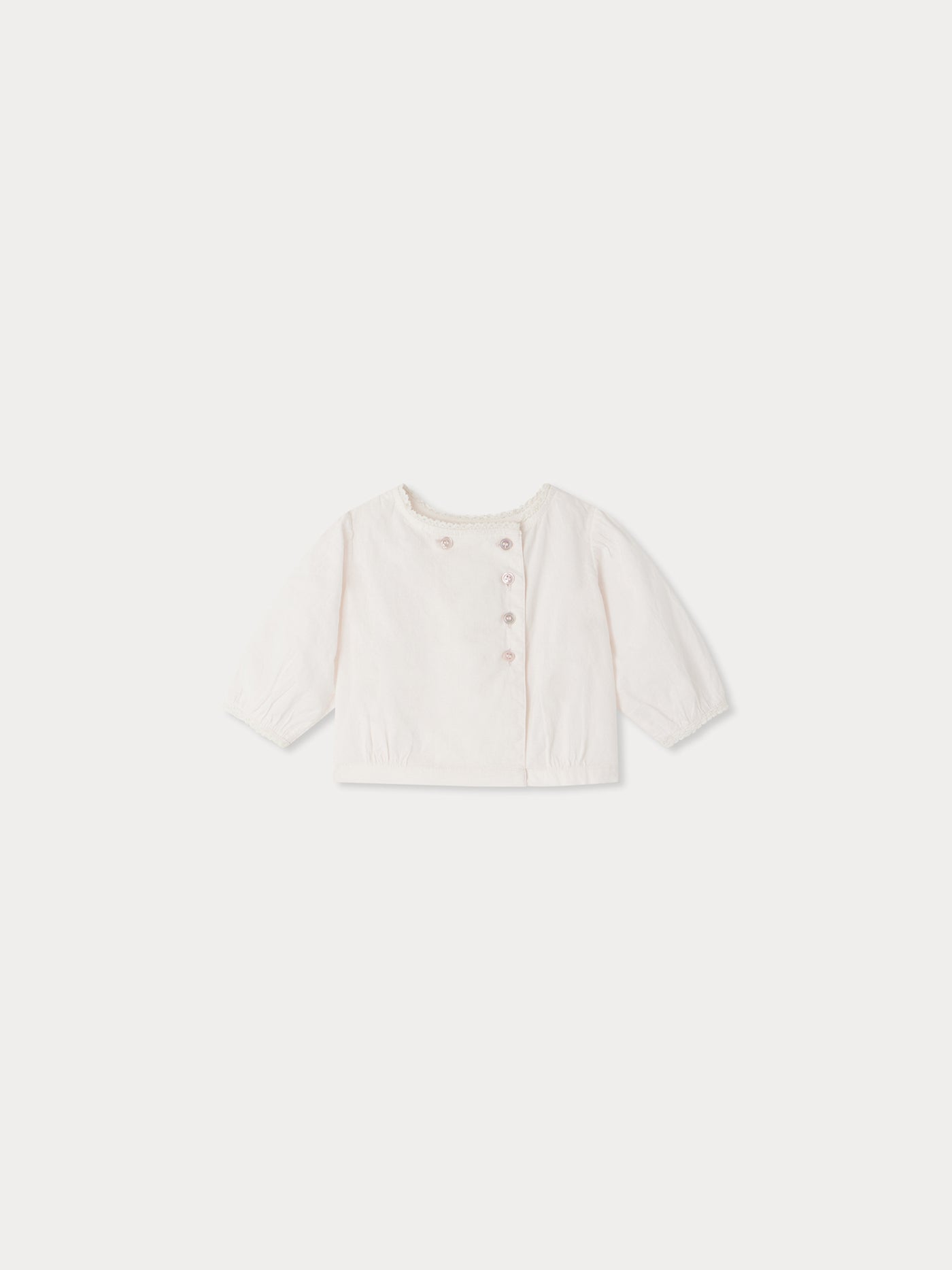 Blouse Elly en voile de coton