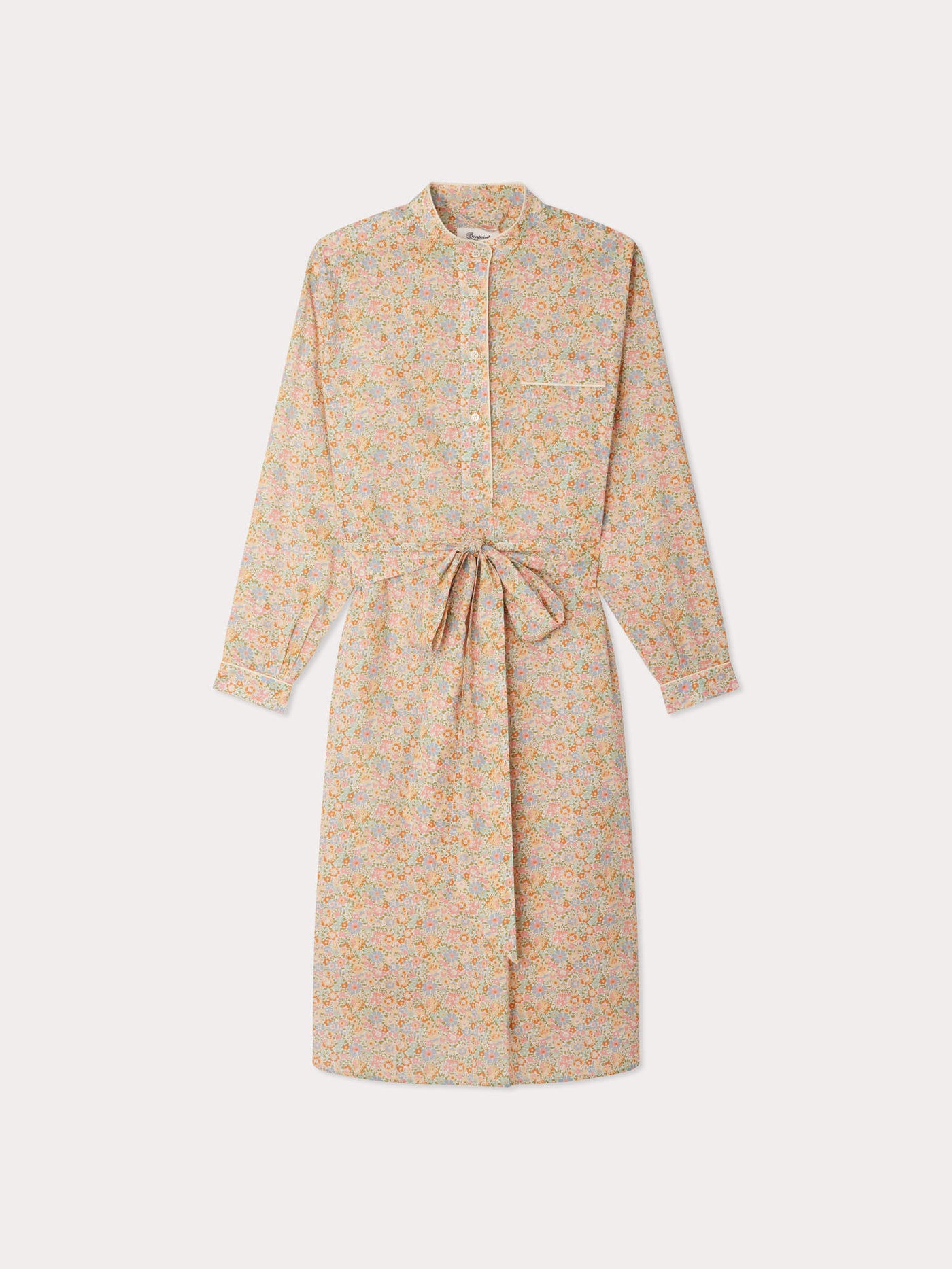 Bonpoint x Vanessa Seward Robe Egee ceinturée en tissu Liberty