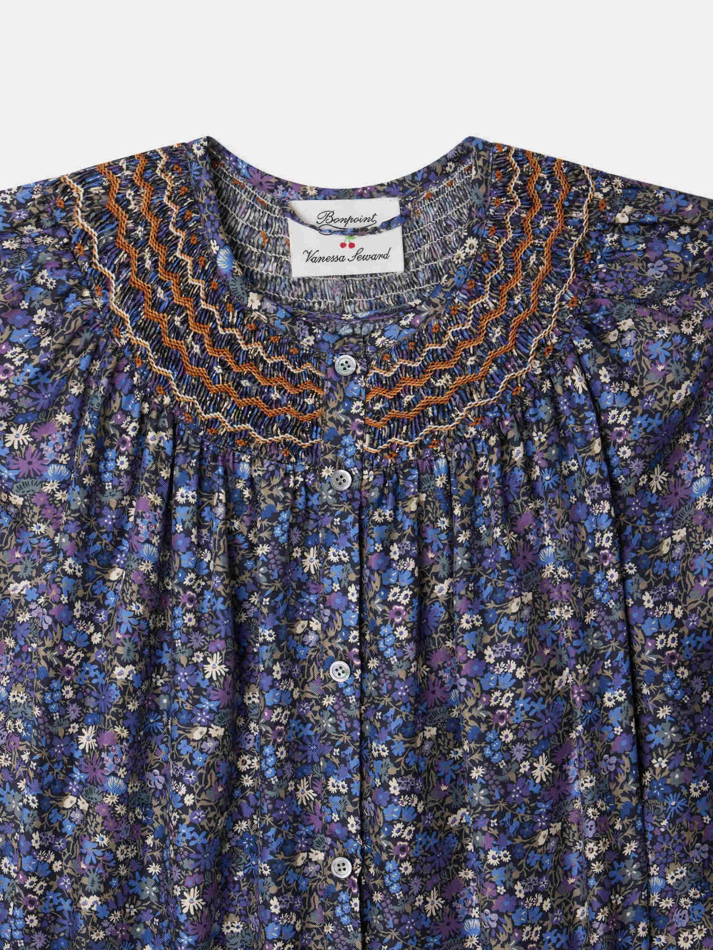 Bonpoint x Vanessa Seward Robe Eclipse en tissu Liberty soie