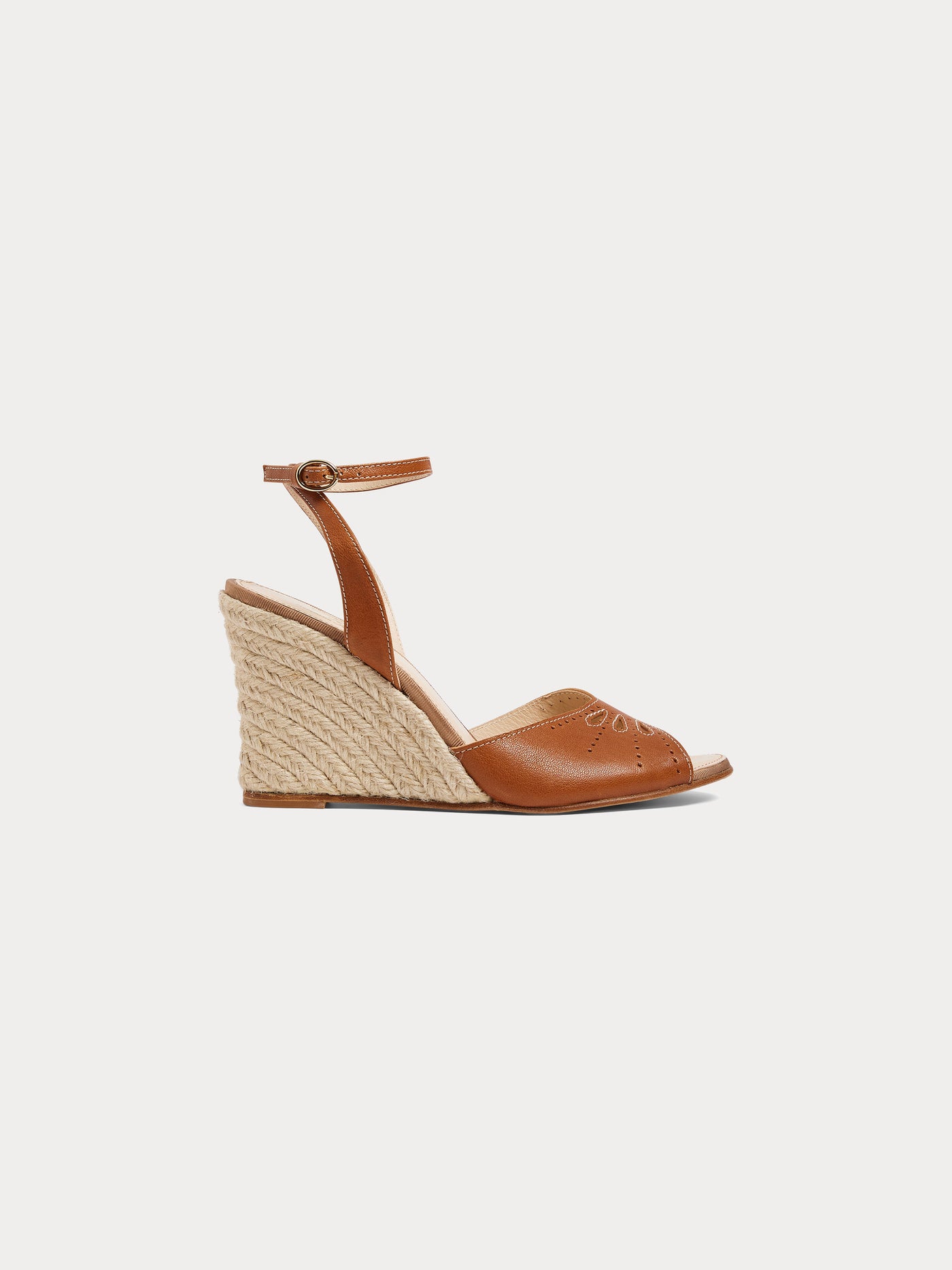 Bonpoint x Vanessa Seward Espadrilles Esperenza ajourées en cuir