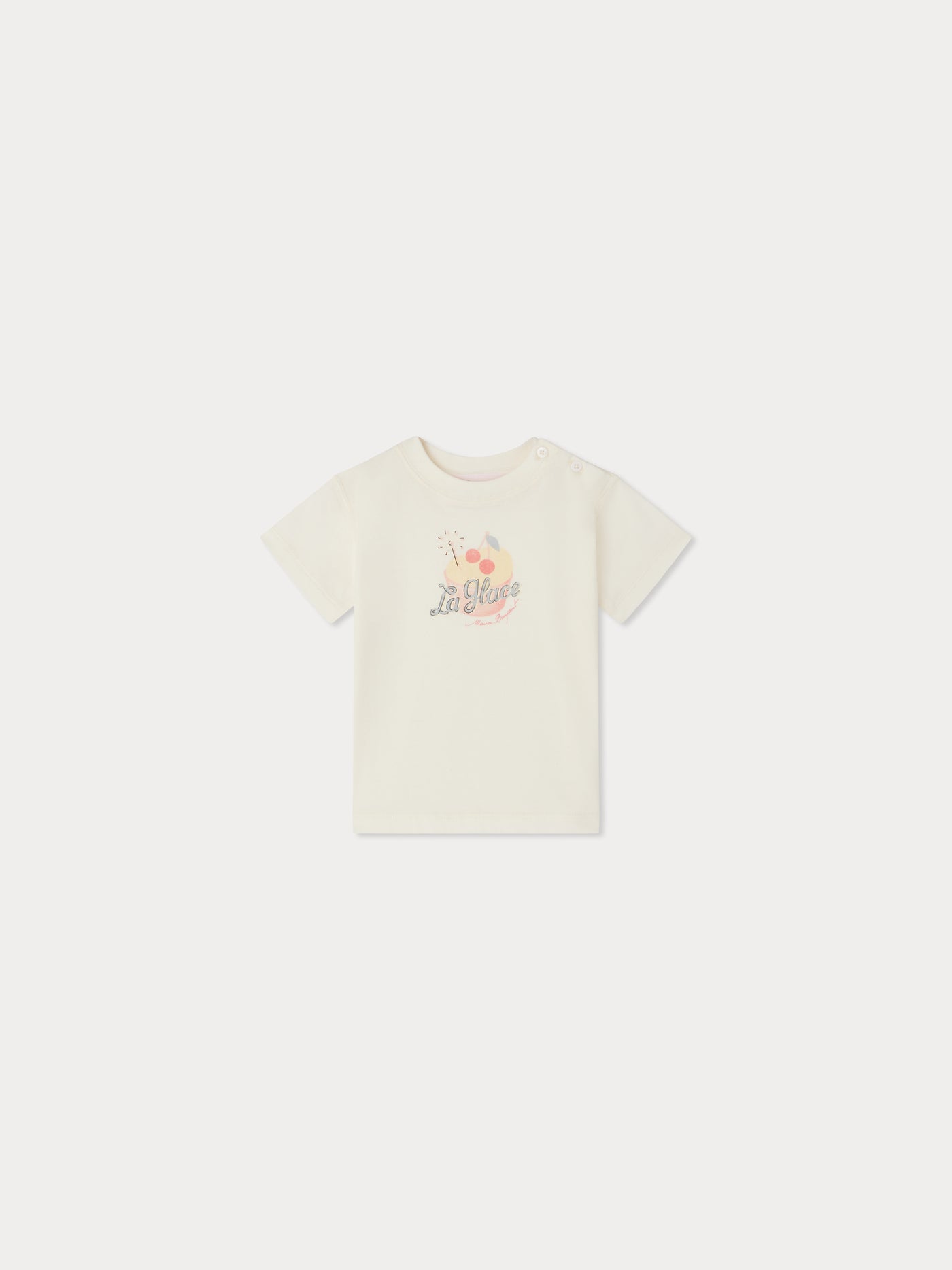 T-shirt Dom à imprimé glace en coton biologique