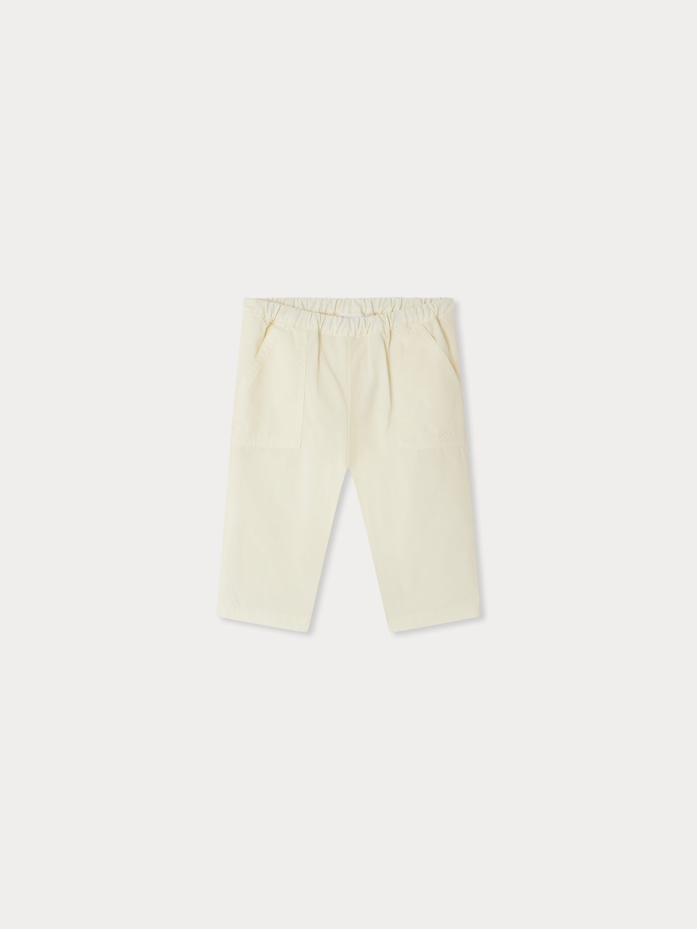 Pantalon Thursday en popeline ivoire