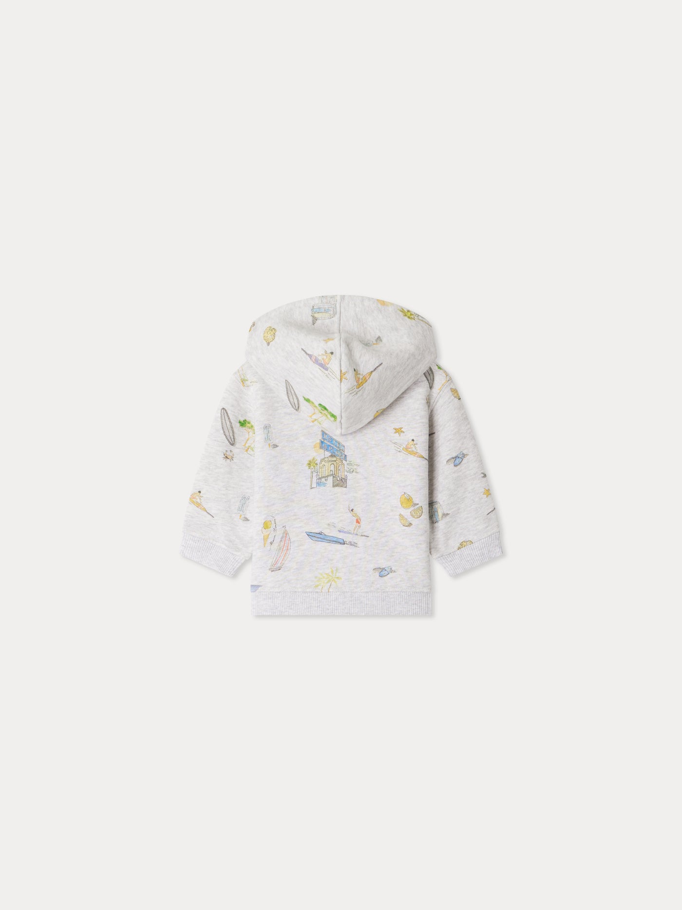 Sweatshirt Cody à capuche imprimé surfeur