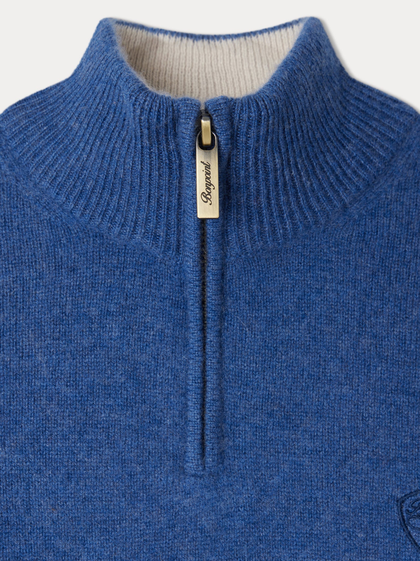 Pull Gert en cachemire bleu clair