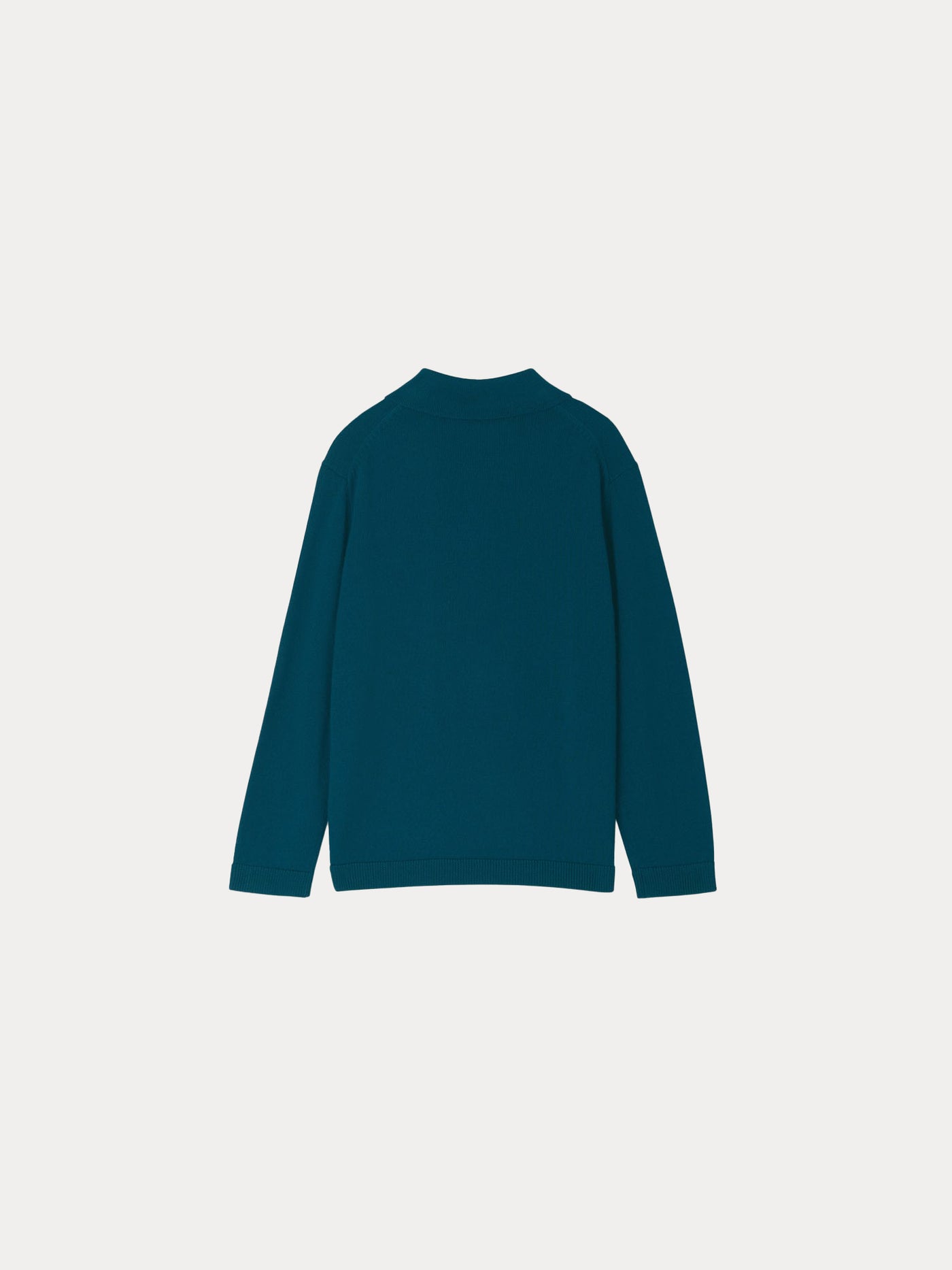 Pull Darius en laine vert foncé