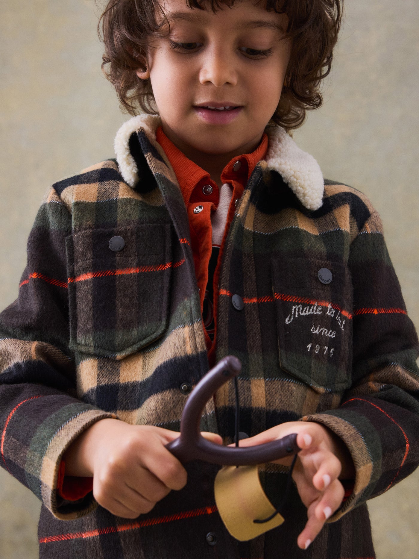 Veste Baxter à carreaux