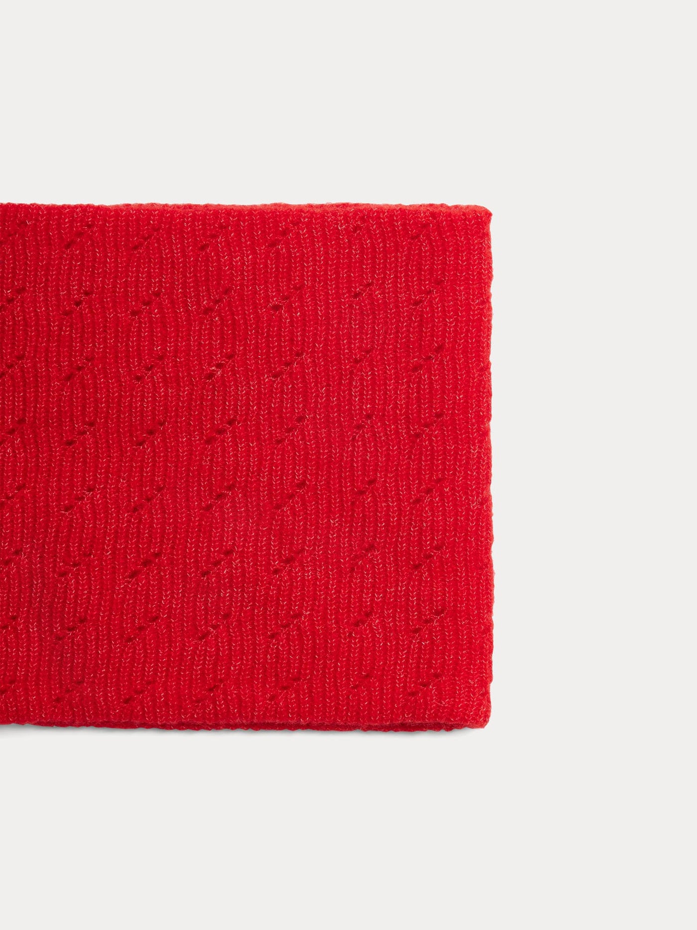 Snood Tatodine en laine rouge