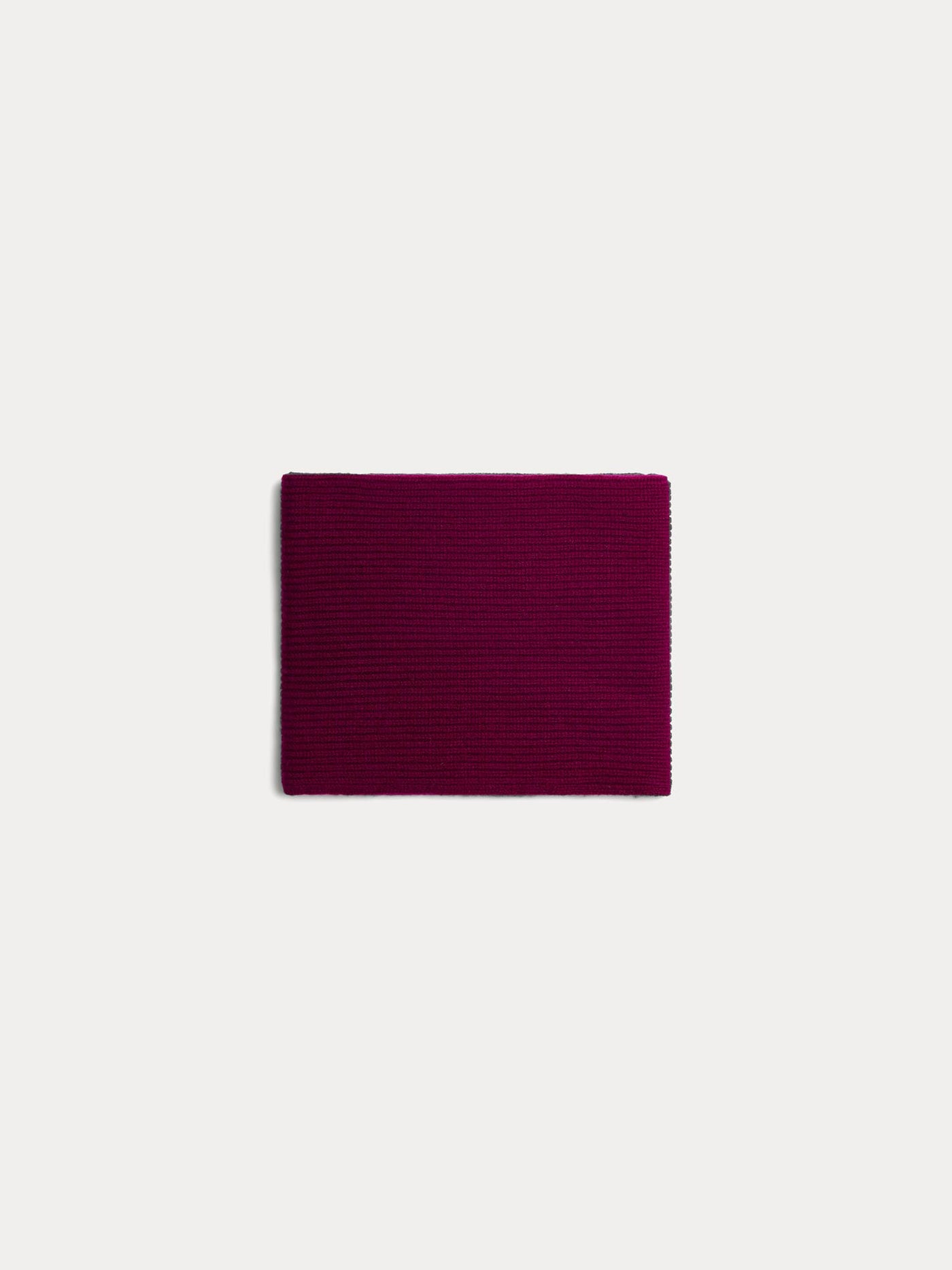 Snood Tatodine en cachemire bordeaux