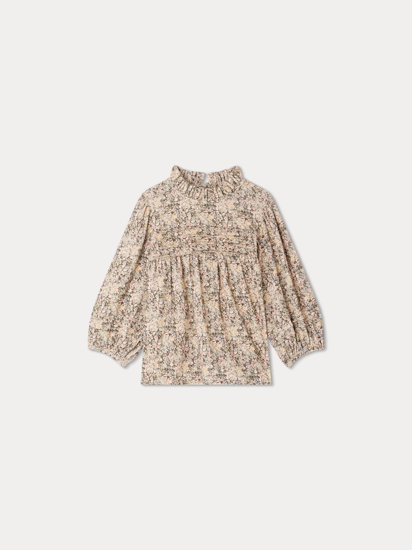 Blouse tess en velours cotelé