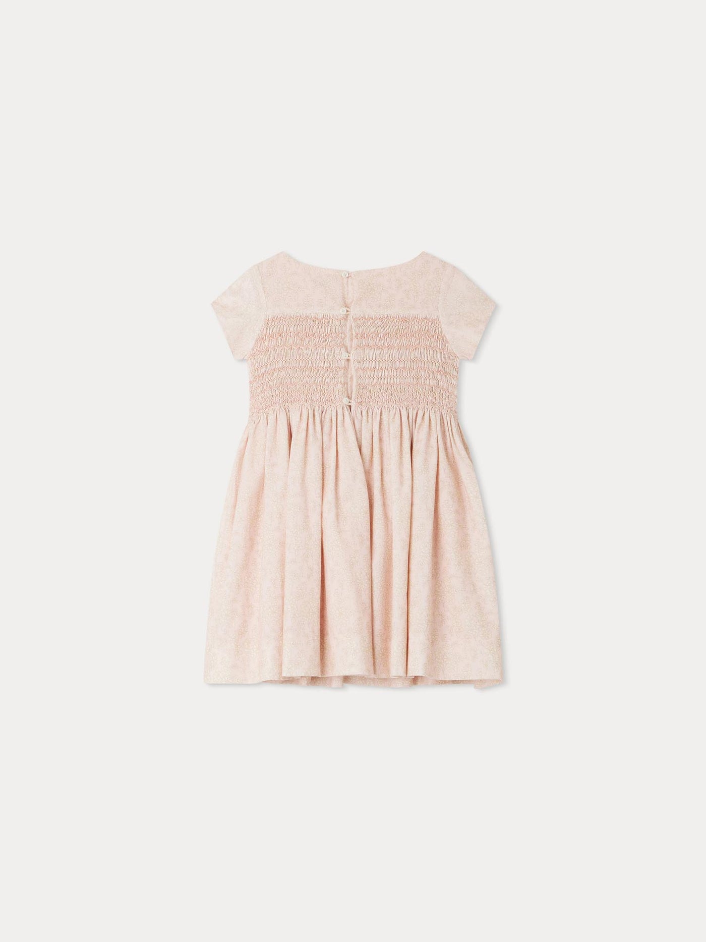 Robe Duchesse en tissu Liberty velours