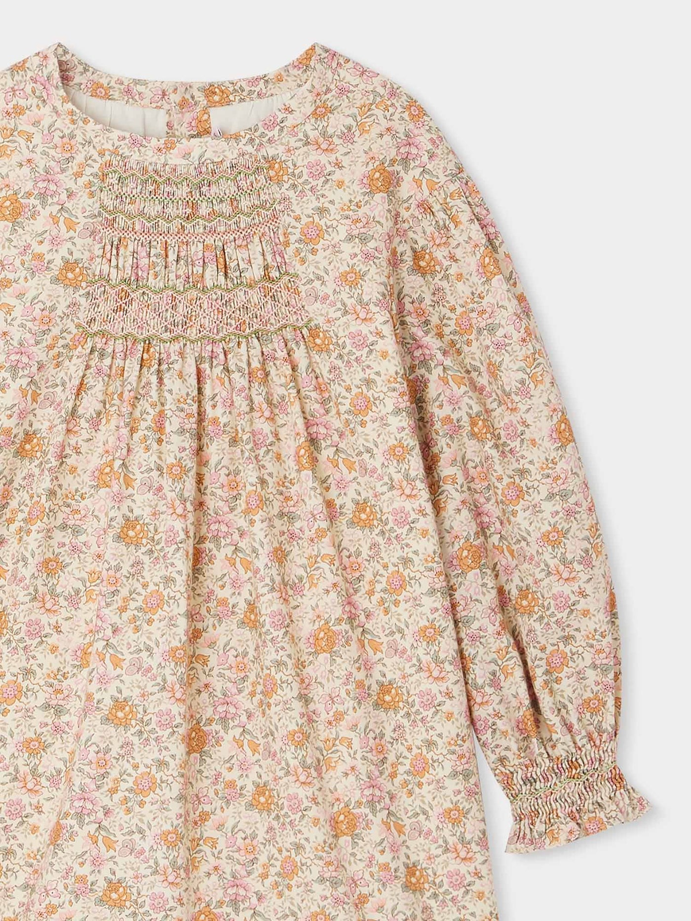 Robe Divine en tissu Liberty coton et laine