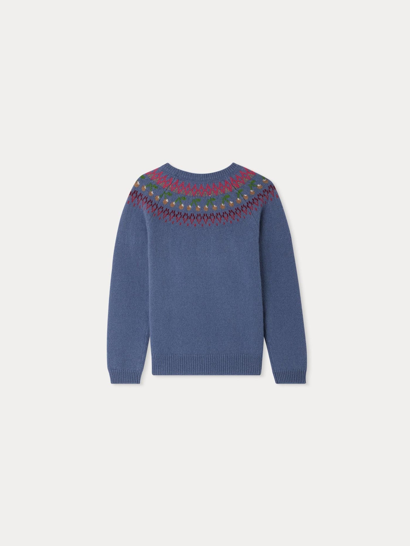 Pull Génièvre en laine bleu clair