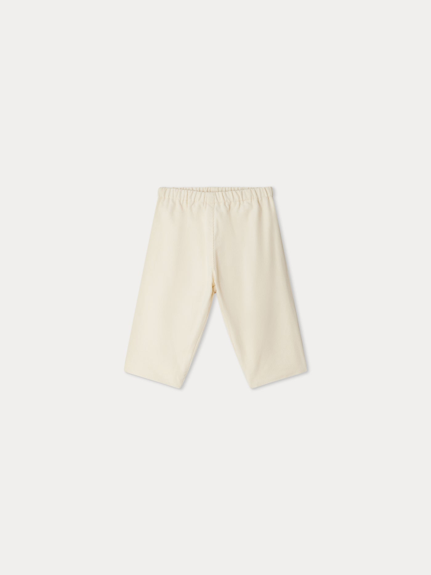 Pantalon Dandy en velours blanc