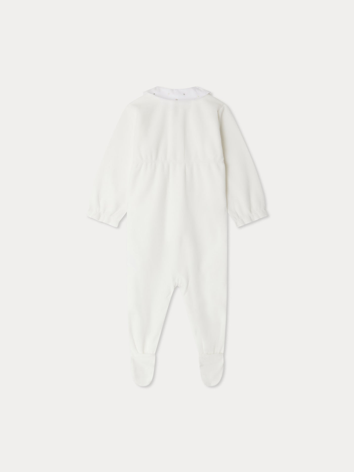Pyjama Tintina à col brodé motif étoiles