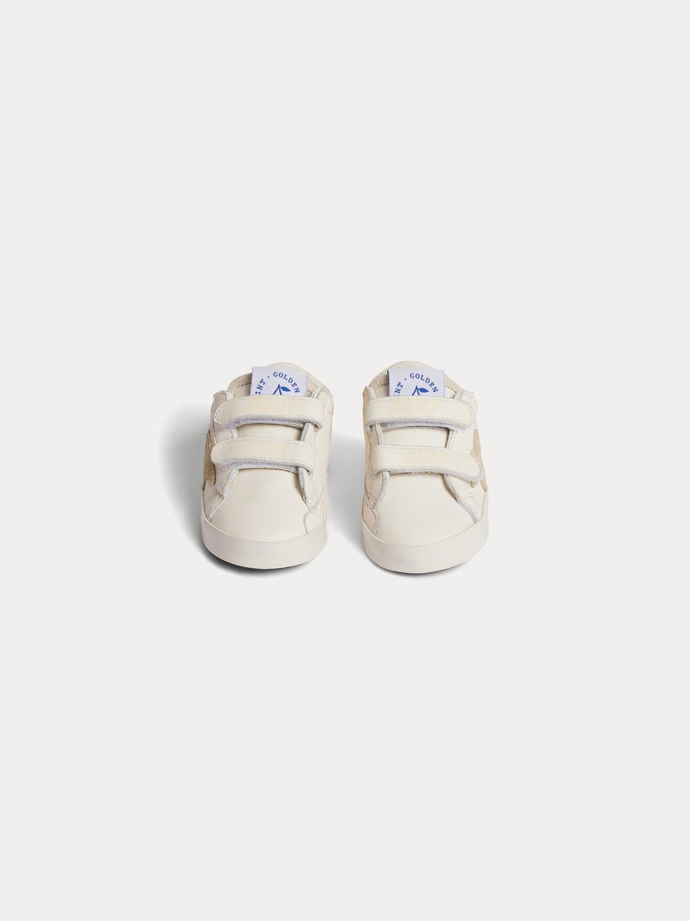 Baskets Bonpoint x Golden Goose bébé écru