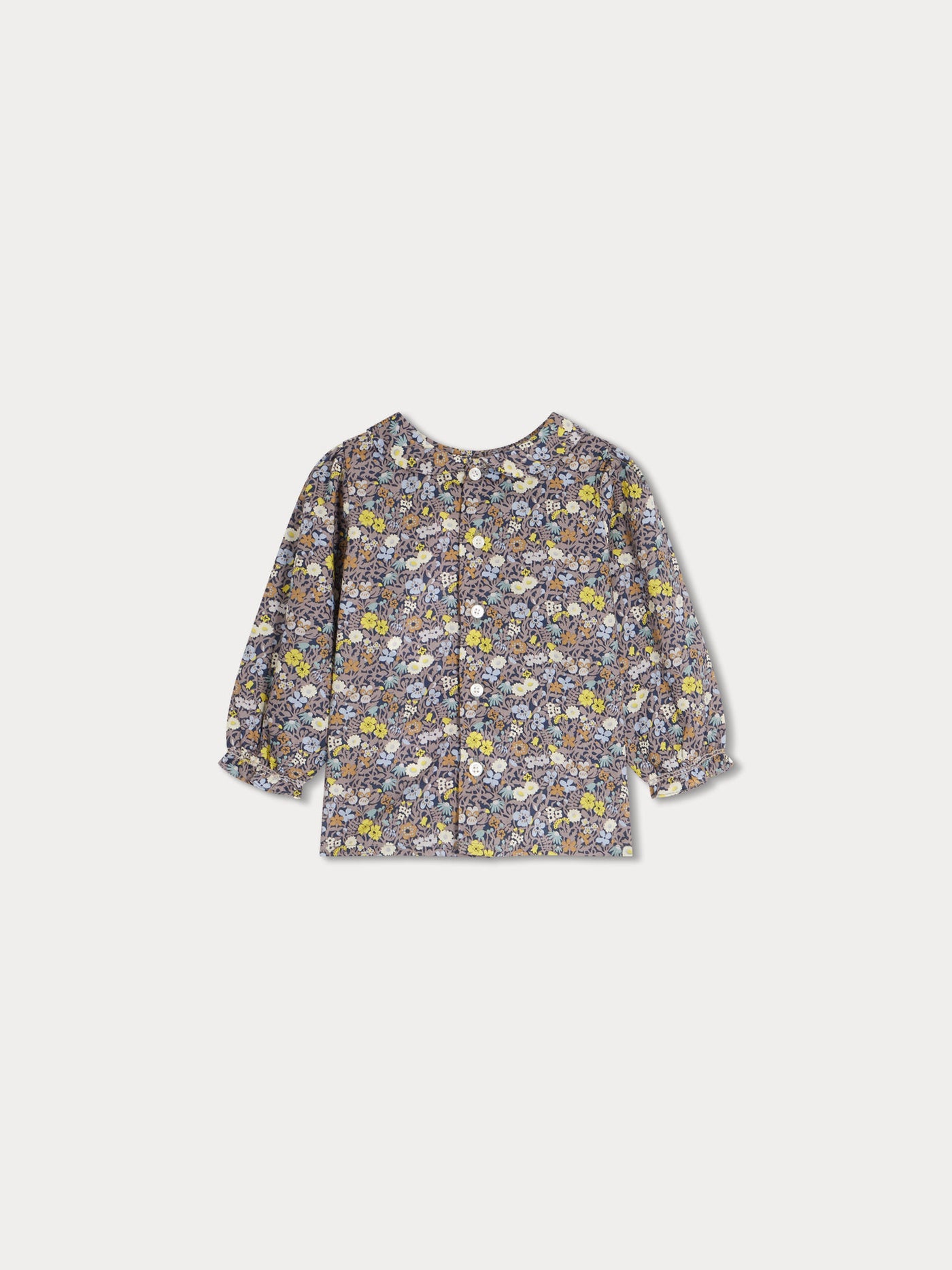 Blouse Julietti smockée en tissu Liberty