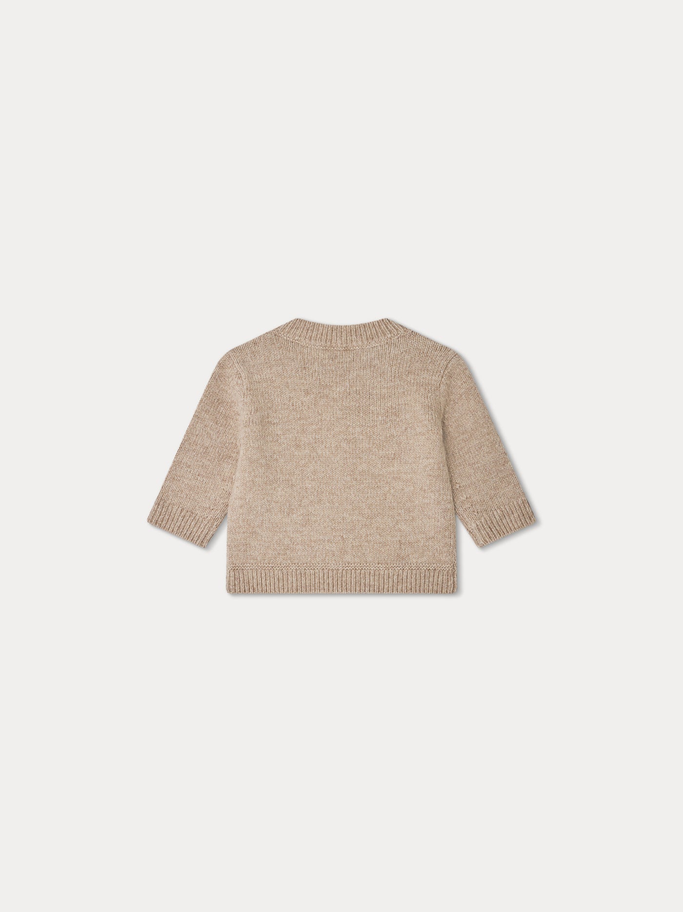 Pull Almire en laine beige