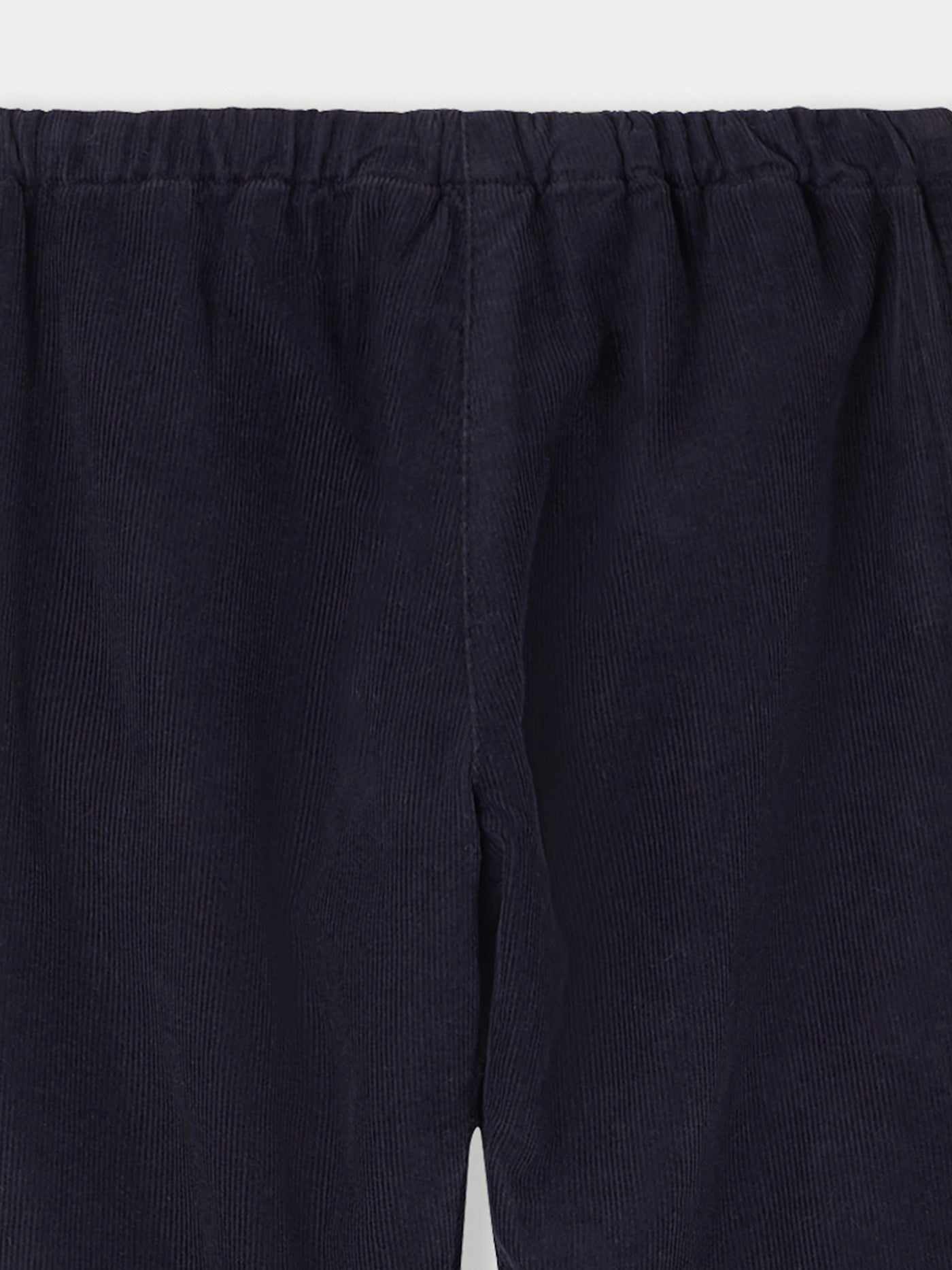 Pantalon Dandy en velours bleu nuit