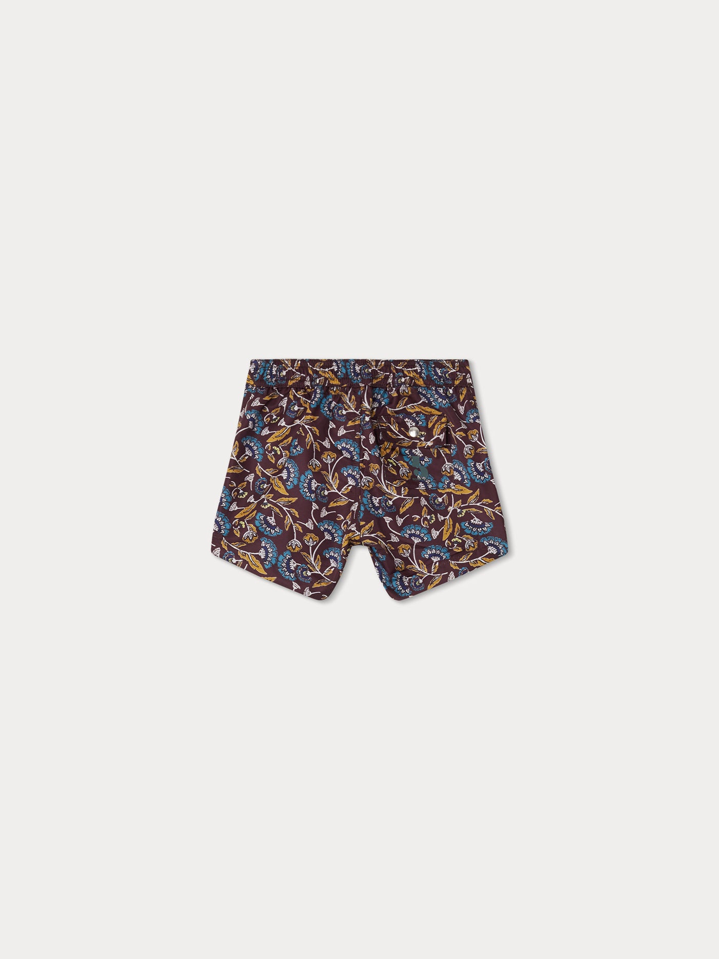 Short de bain Niagara fleur figue