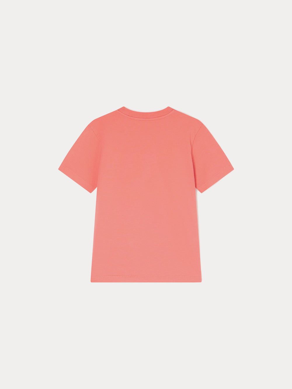 T-shirt en coton biologique fille rose camélia