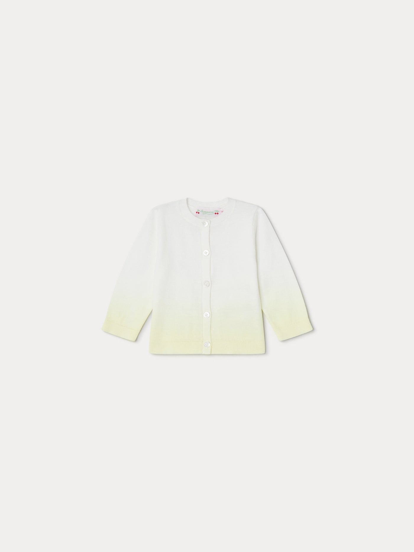 Cardigan Teyana jaune clair