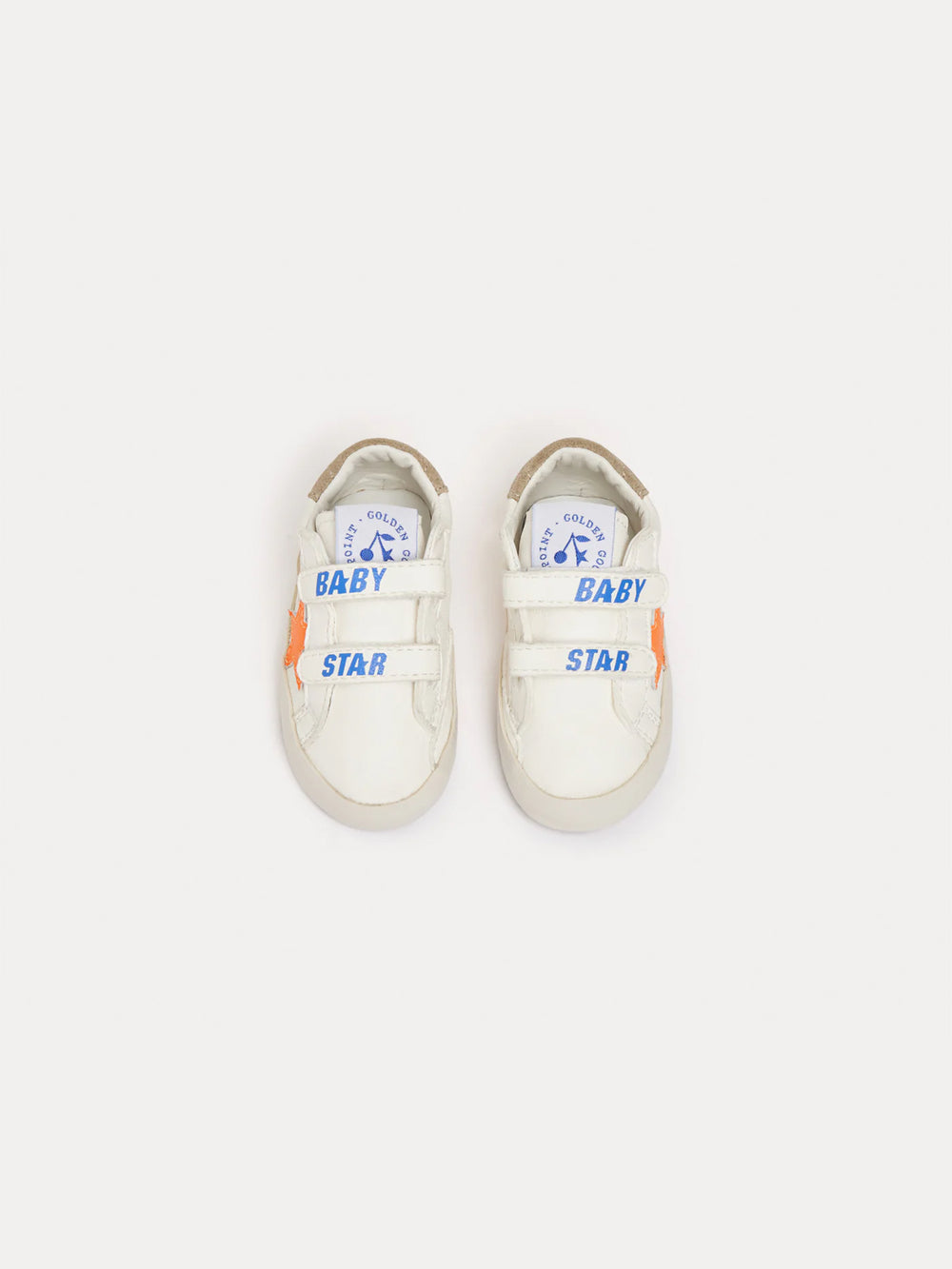 Baskets souples Bbstar Bonpoint x Golden Goose blanc